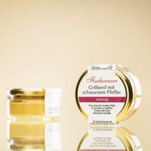 BBQ mustard with black pepper 100 g (3.53 oz)