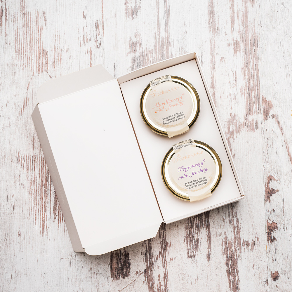 Mustard Duo Apricot Fig 200g