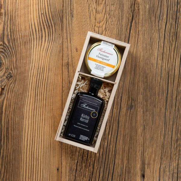 Gift box Pumpkinseedoil/Honey Mustard