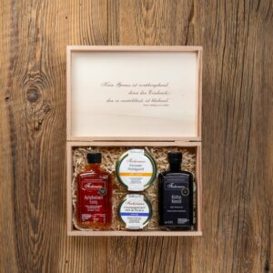 Geschenkbox Kernöl / Apfelbalsamessig