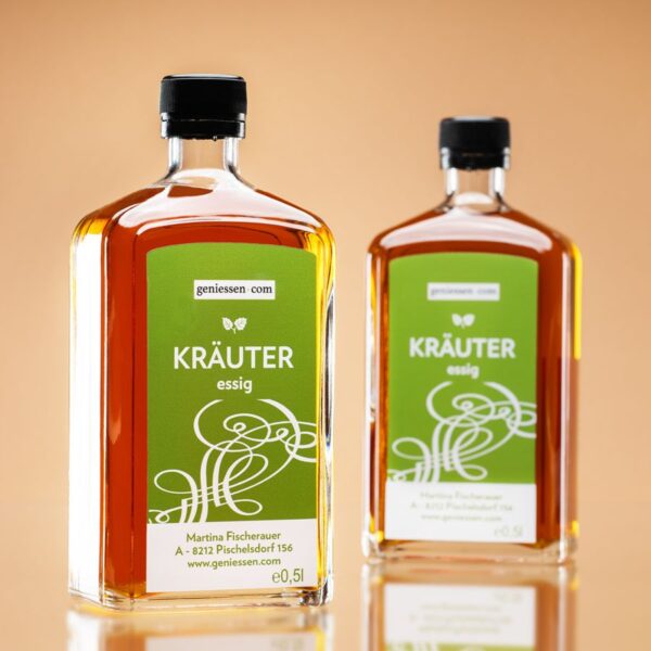 Feiner Kräuteressig 0,5 L von | Fischerauer